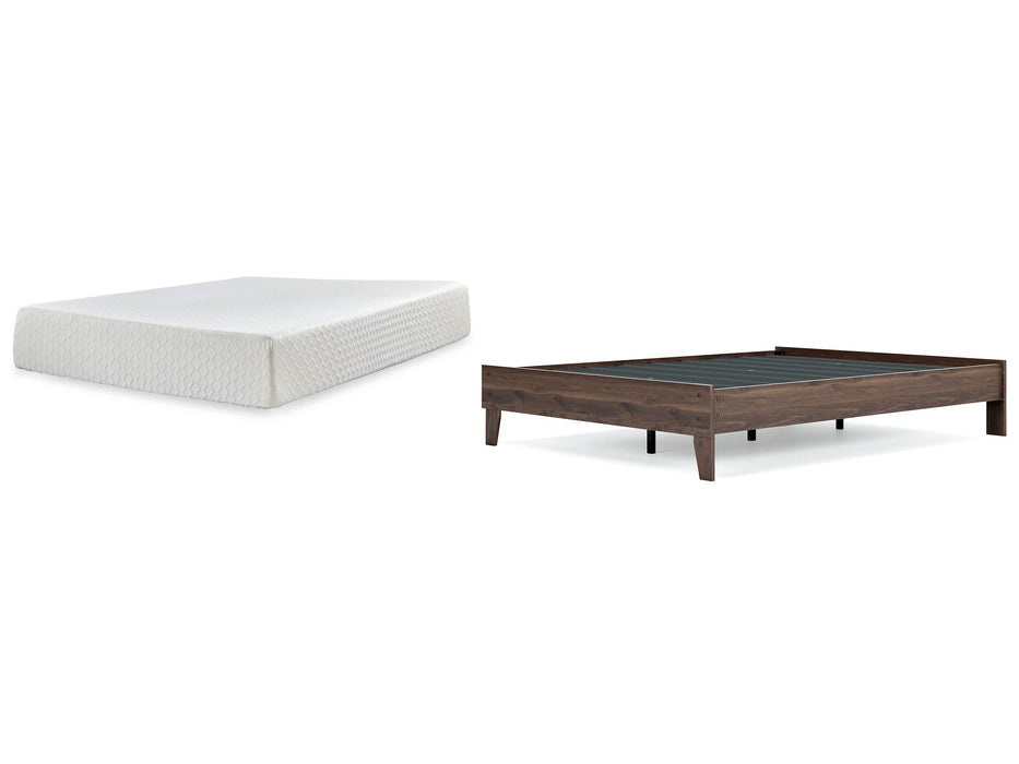 Calverson Bed and Mattress Set image