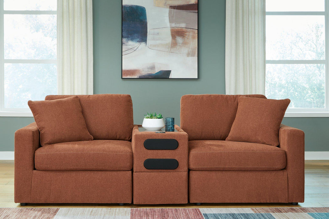 Modmax Sectional Loveseat with Audio System