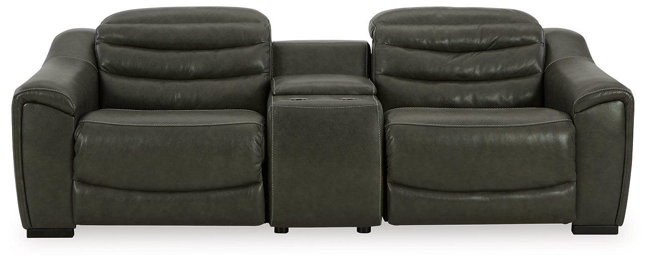 Center Line 3-Piece Power Reclining Loveseat with Console image