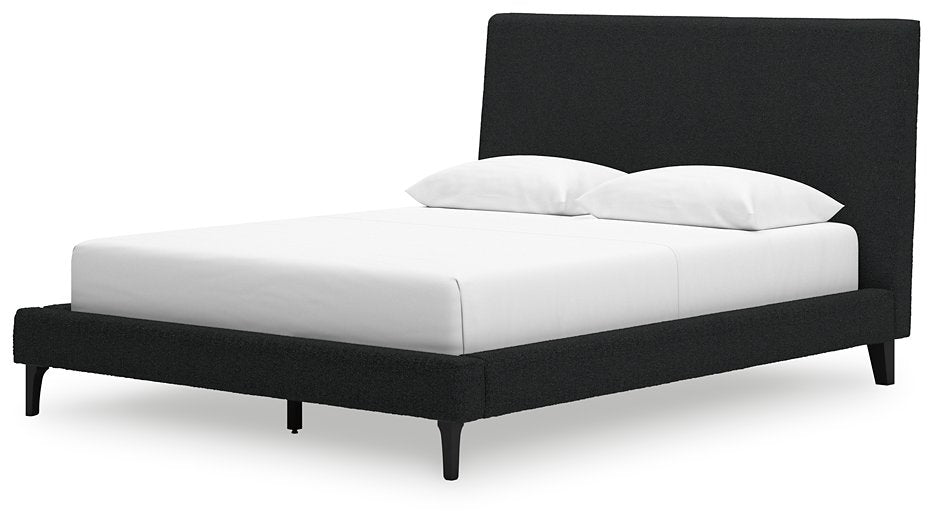 Cadmori Upholstered Bed with Roll Slats