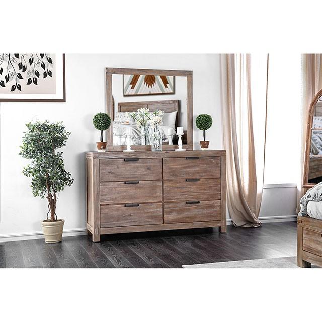 Wynton Weathered Light Oak Dresser