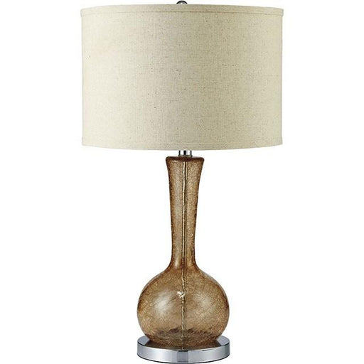 Rachel Amber 15"H Glass Amber Table Lamp image