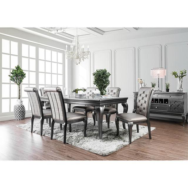 Amina Gray Dining Table image