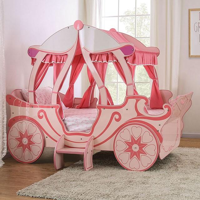 PUMPKIN CARRIAGE BED Twin Bed