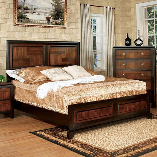 Patra Acacia/Walnut Cal.King Bed image