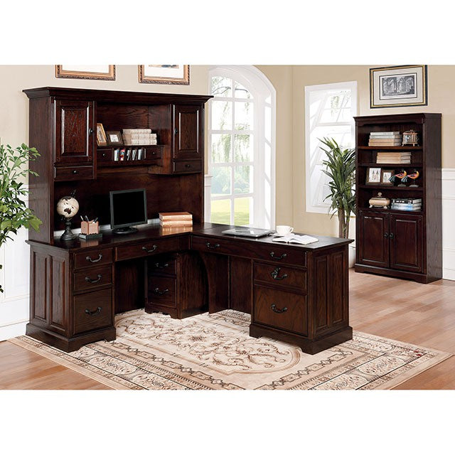 Tami Credenza Desk Hutch