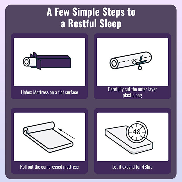 Nasturtium 12" Full Bamboo Charcoal Infused Memory Foam