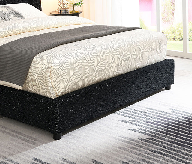 Laverni E.King, Full, & Queen Bed White, Grey, & Black